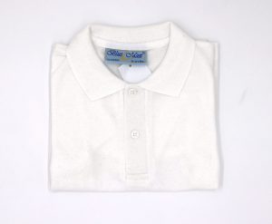 Plain Polo T-Shirt White