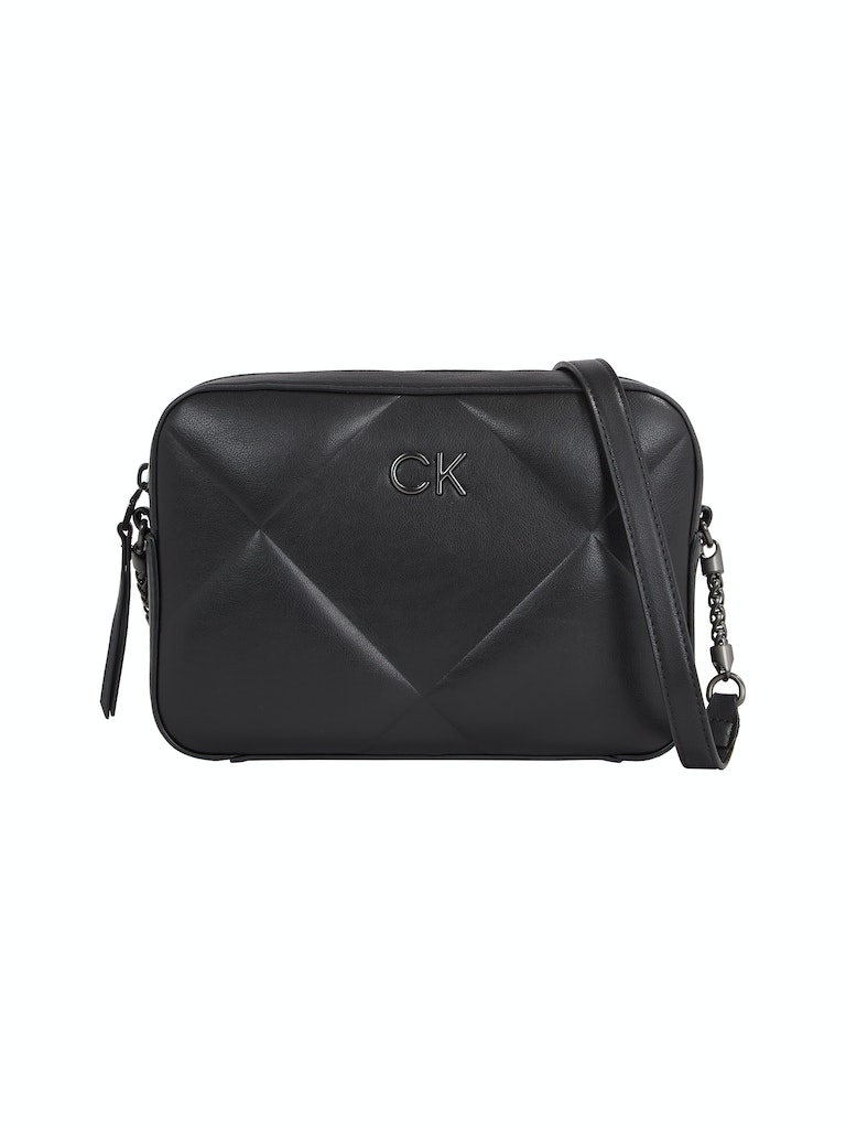 Calvin Klein Re-Lock Quilt Camera Bag Stoney Beige